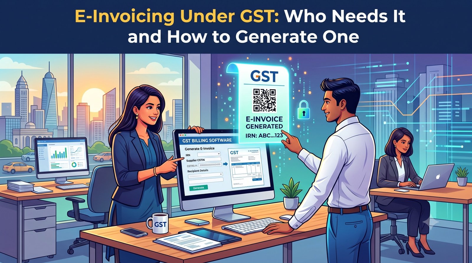 E-Invoicing Under GST: Who Needs It and How to Generate One